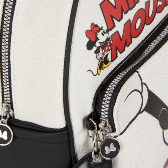 Primark Disney Minnie Mouse Canvas Backpack w/Adjustable Strap - NWT
